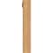 Ekena Millwork Thorton Slat Smooth Bracket w/ Offset Brace, Western Red Cedar, 5 1/2"W x 28"D x 36"H BKT0604X28X36THR06SWR - alternate 3